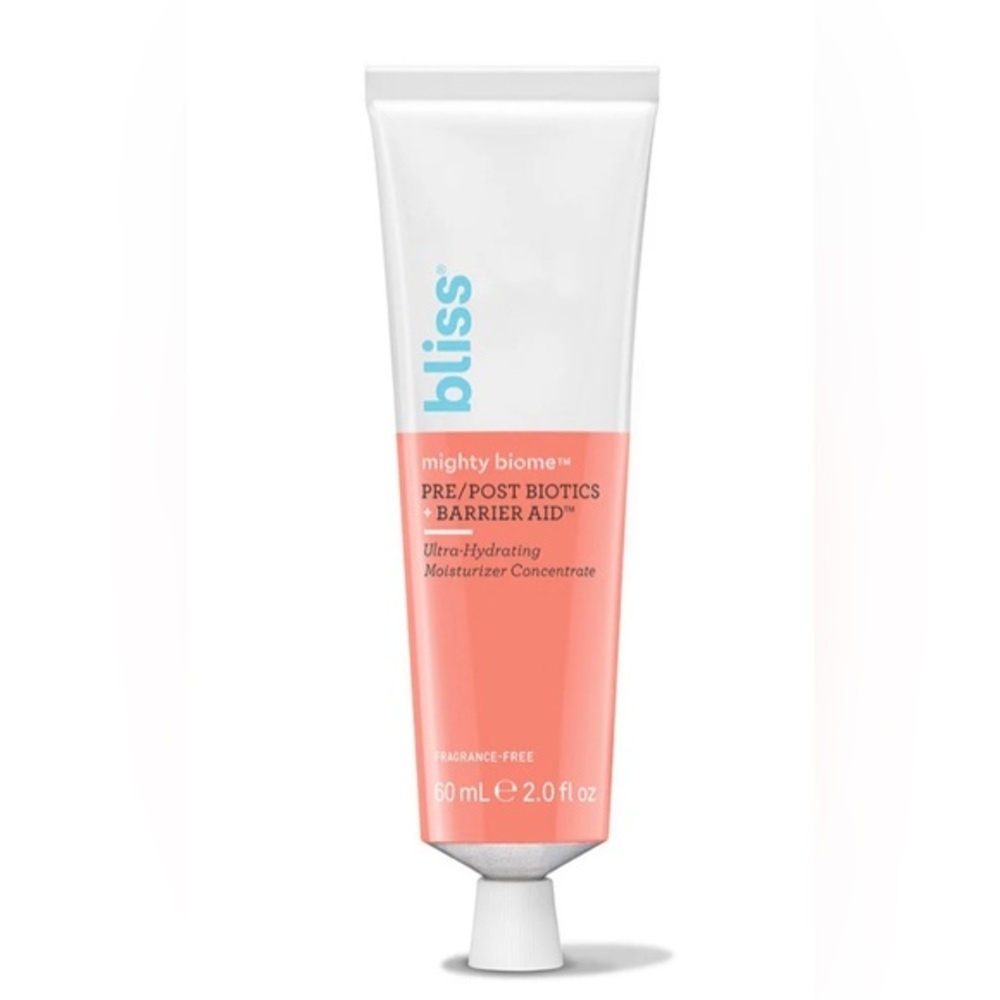 Bliss Mighty Biome Pre/Post Biotics + Barrier Aid Ultra-Hydrating Moisturizer - Picture 1 of 4